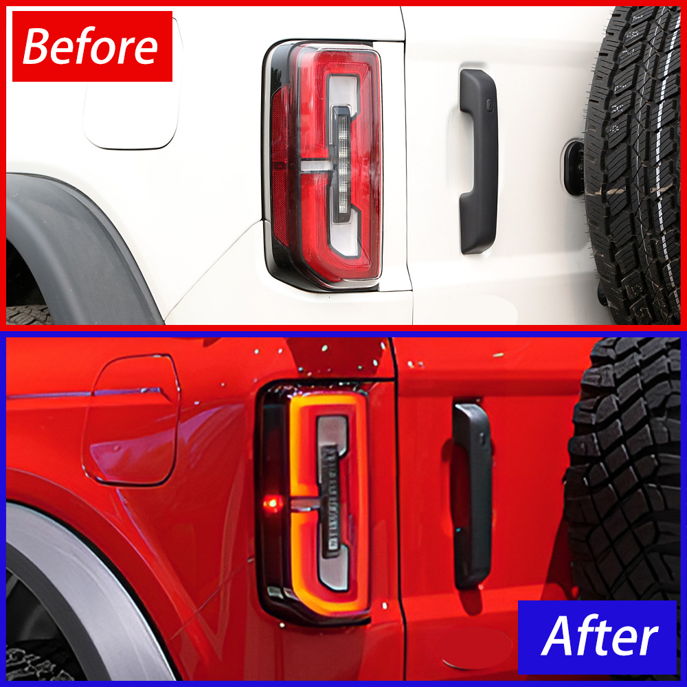 Tech Computer Accessories - Car Taillights Assembly For Ford Bronco