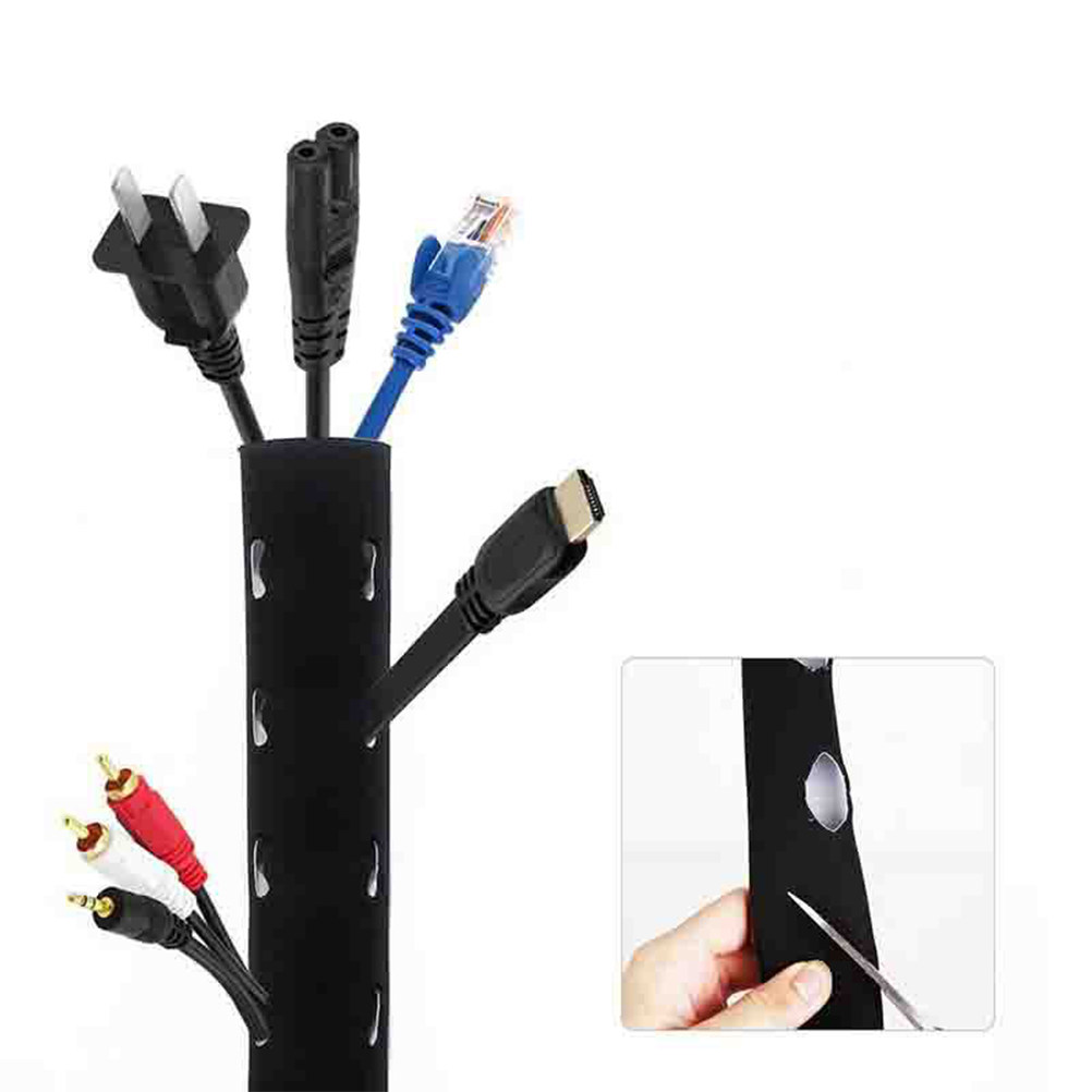 2Pcs Cable Management Sleeve P – Cable Sleeve Neoprene recenzja i cena
