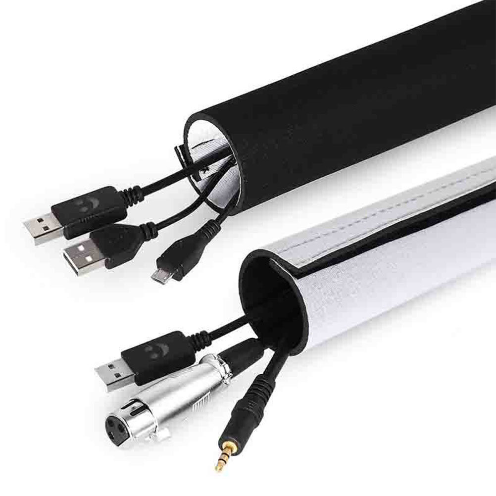 2Pcs Cable Management Sleeve P – Cable Sleeve Neoprene recenzja i cena