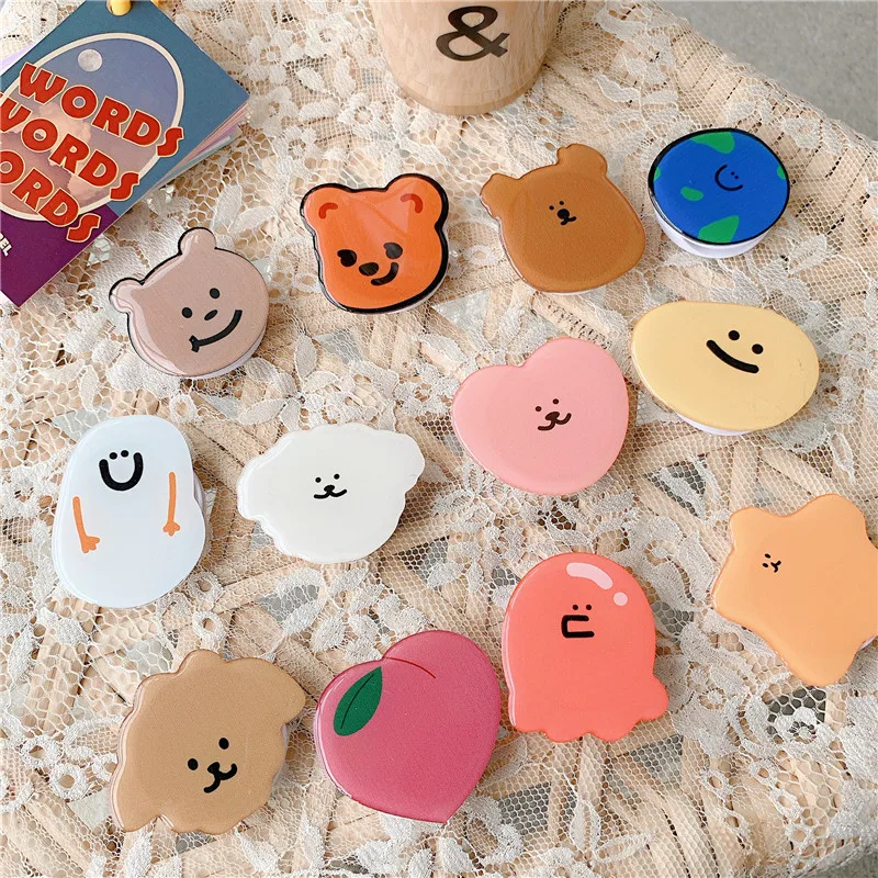 Cute Cartoon Bear Korean Foldi – Tech Accessories Phone recenzja i cena
