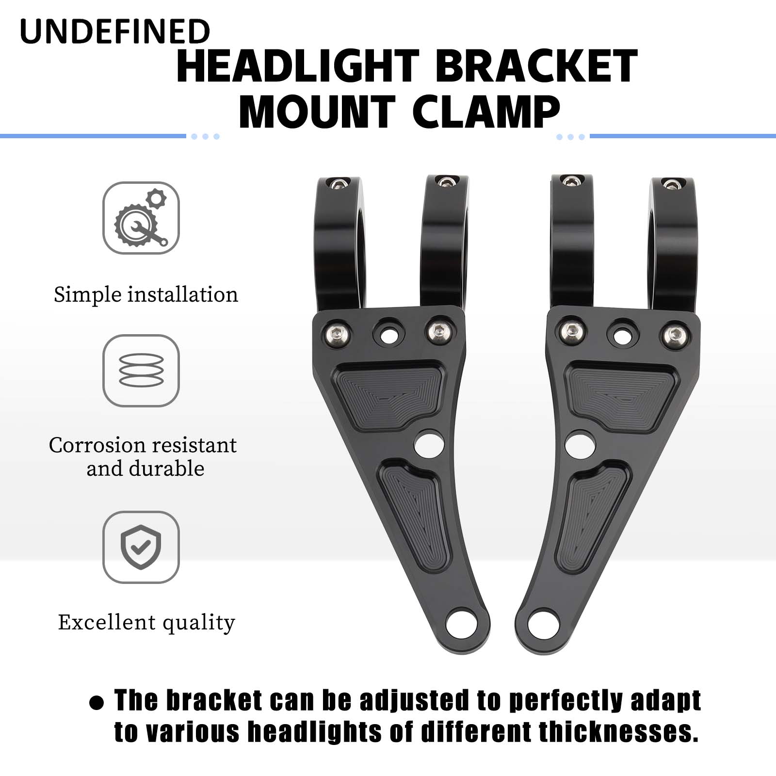 33mm-58mm Headlight Bracket Mo – Tech Q recenzja i cena