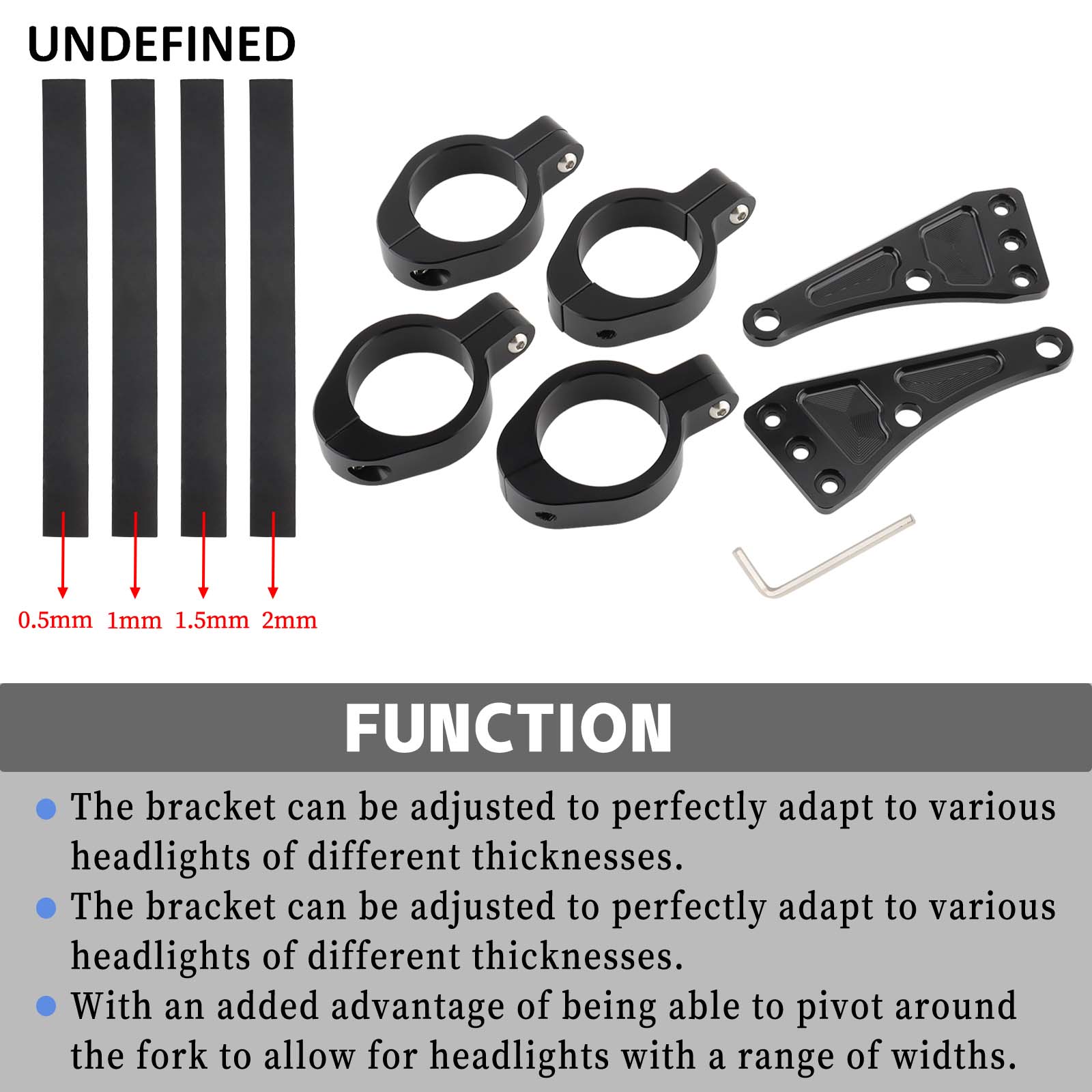 33mm-58mm Headlight Bracket Mo – Tech Q recenzja i cena