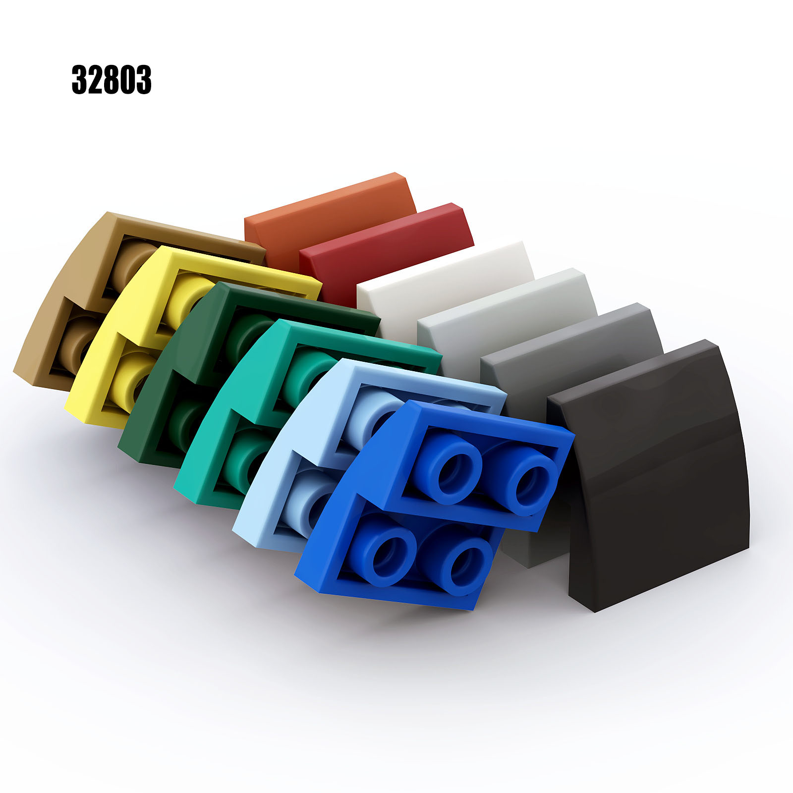 50pcs MOC Bricks 32803 2x2 Rev – Tech Accessories For Kids recenzja i cena
