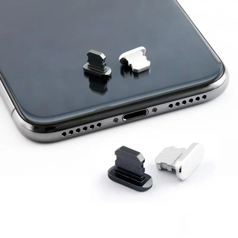 2pcs Metal Dust plug Charging  – Tech Accessories Phone recenzja i cena