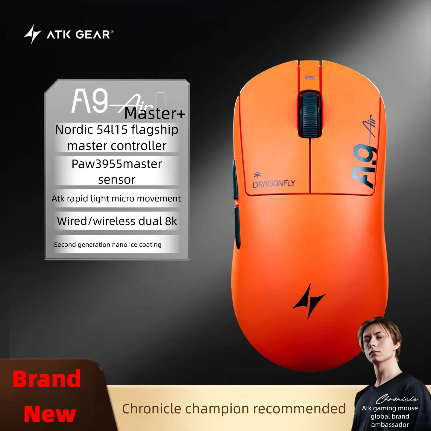 ATK A9 Air Ultimate Plus Gamin – Tech Computer Accessories recenzja i cena