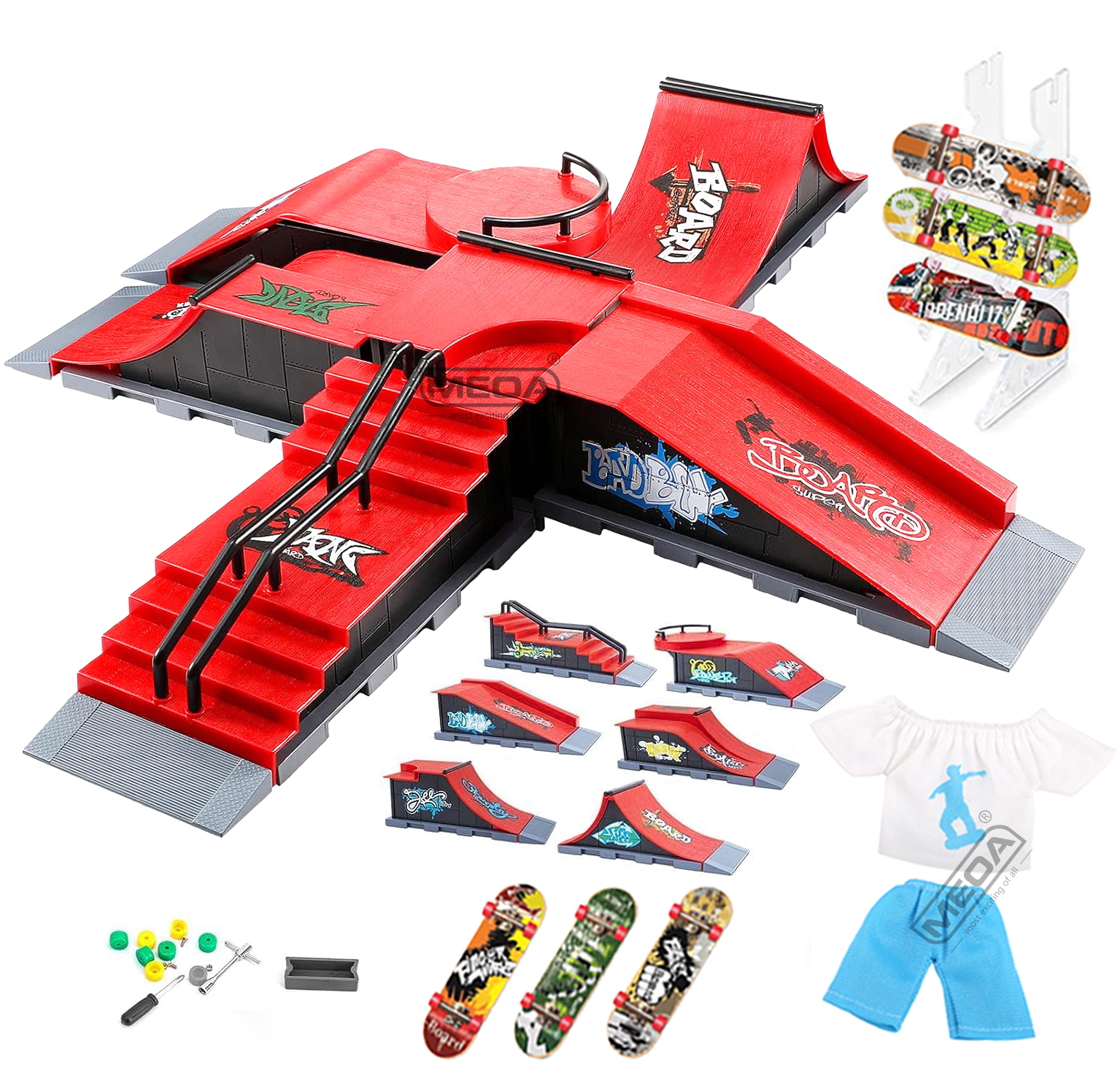 DIY Finger Skatepark 6-in-1 Se – Tech Accessories For Kids recenzja i cena