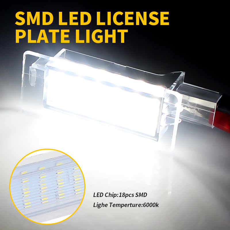 2PCS LED License Number Plate  – Tech Computer Accessories recenzja i cena