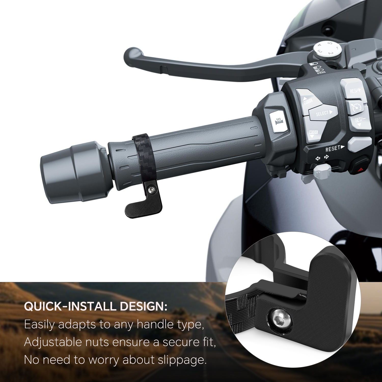 tmax Motorcycle CNC Universal  – Tech Accessories Store recenzja i cena