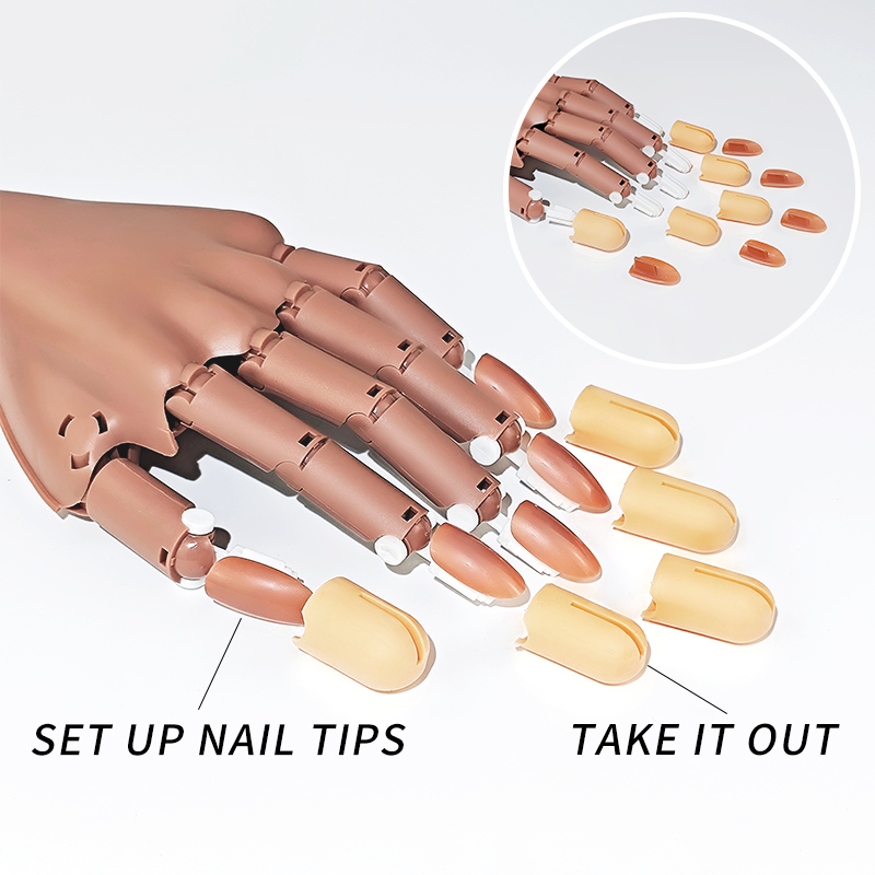 Nail Fake Practice Hand Movabl – Tech Accessories Store recenzja i cena
